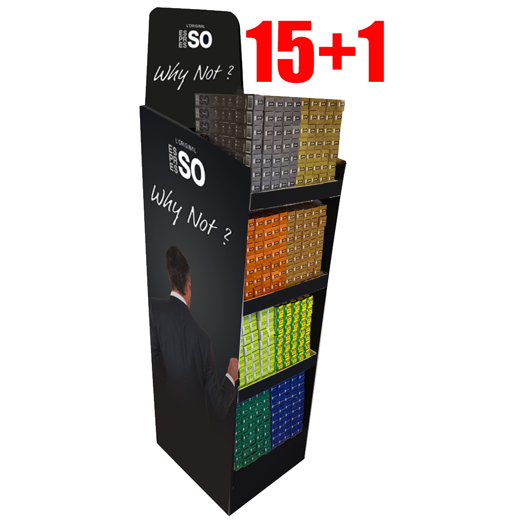 ESPRESSO DISPLAY 16 PACKS 