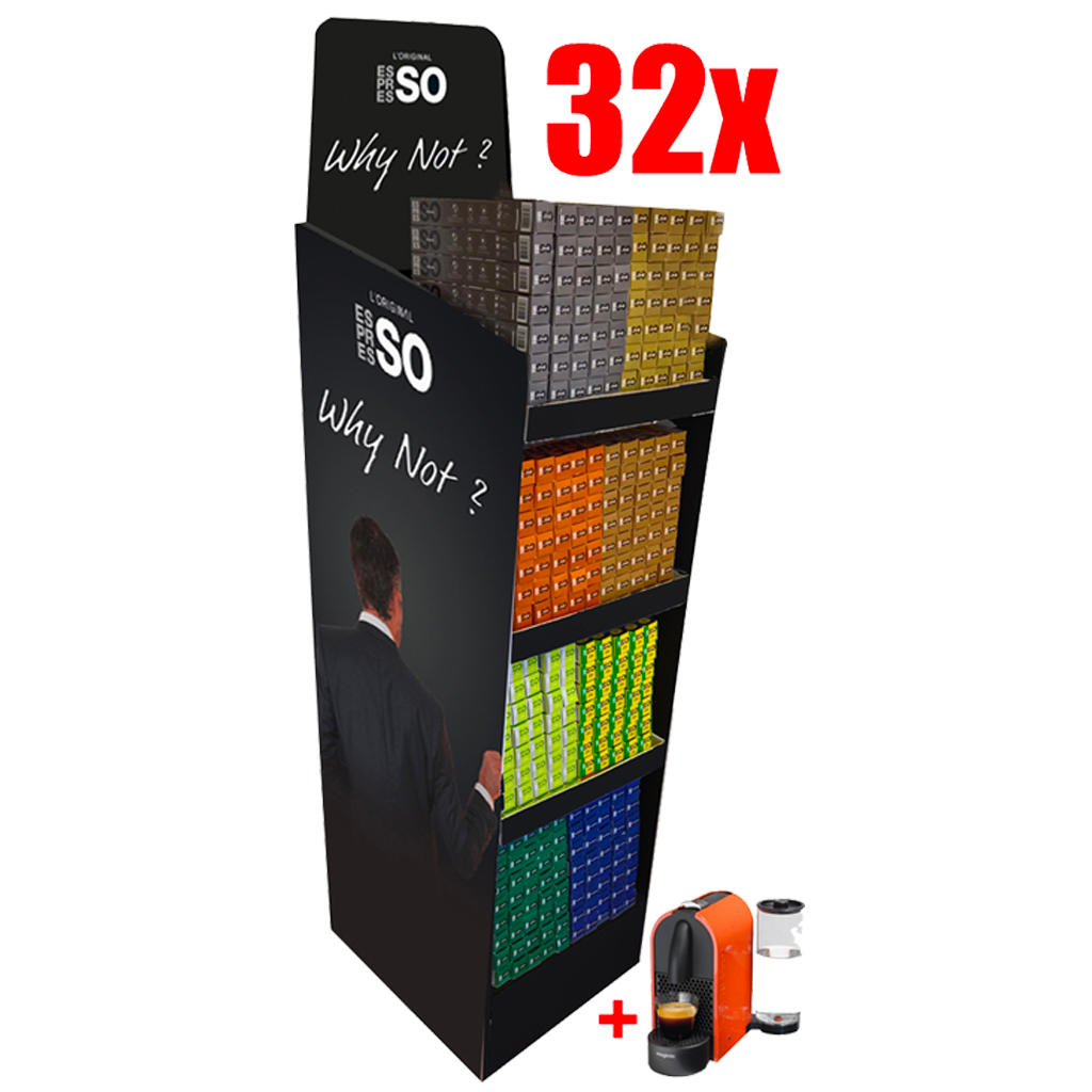 ESPRESSO DISPLAY 32 PACKS