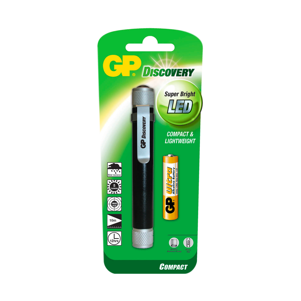LAMPE DE POCHE GP LED PENLIGHT  1PILE***