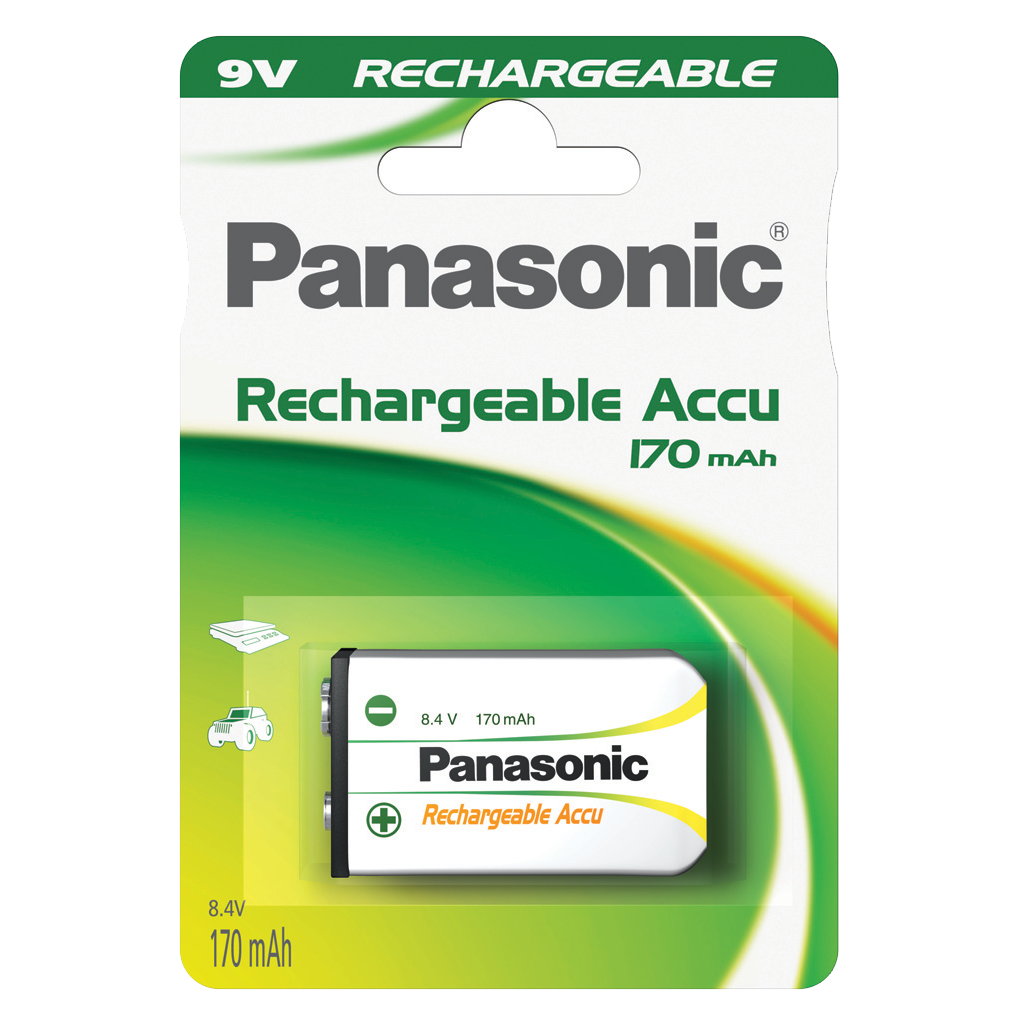 PANASONIC RECHARGEABLE P22P 9V 170 /1