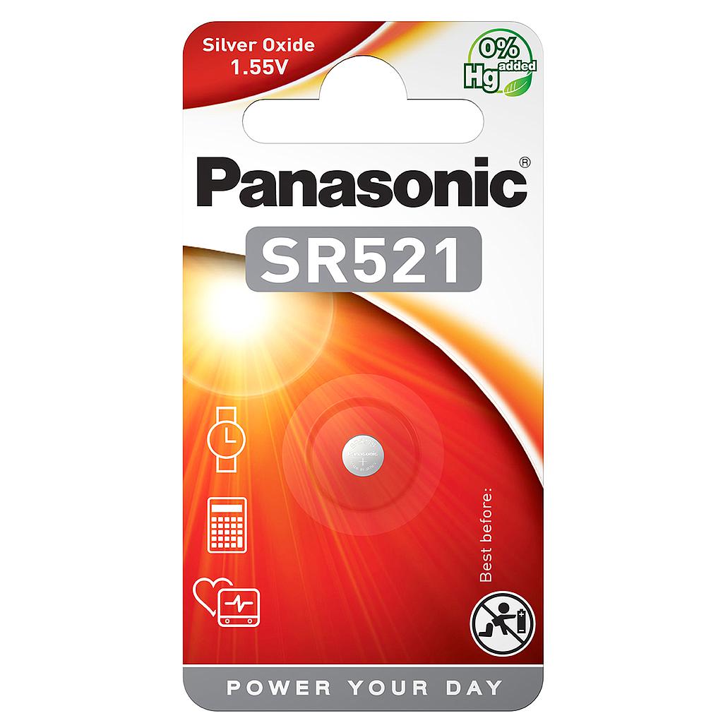 PANASONIC PILE BOUTON SR521 EL 1,55V /1