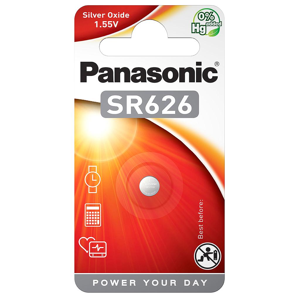 PANASONIC PILE BOUTON SR626 EL 1,55V /1