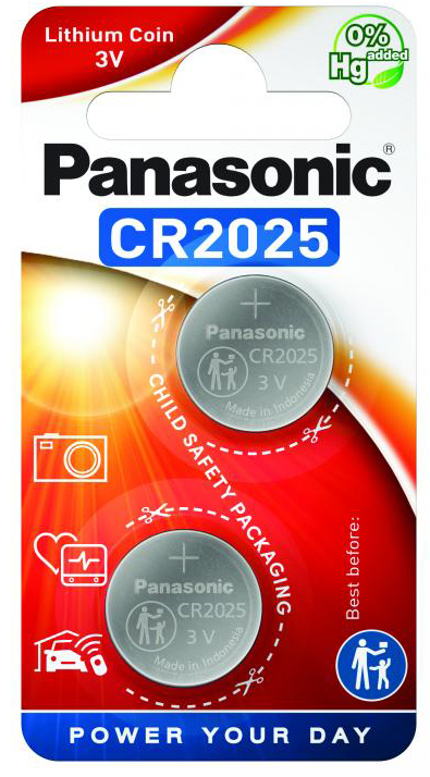 PANASONIC LITHIUM CR2025 3V /2