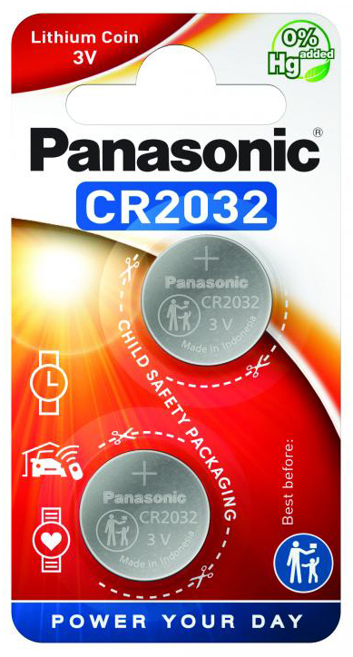 PANASONIC LITHIUM CR2032 3V /2