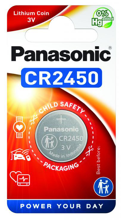PANASONIC LITHIUM CR2450 3V /1