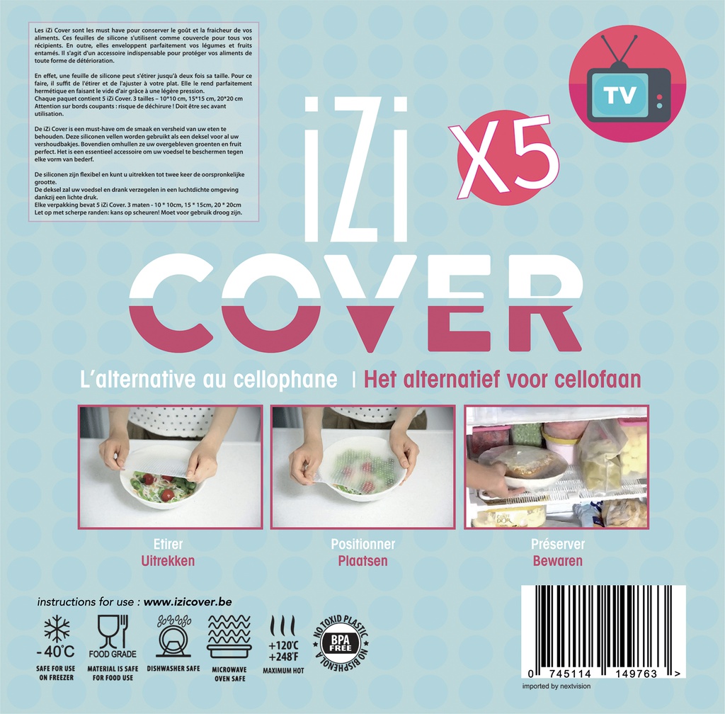 IZI COVER SET 5PCS