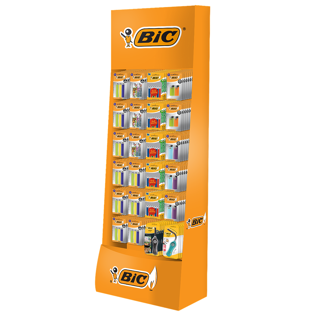 DISPLAY BRIQUET BIC TRIP TO PARADISE 3 X J26 
