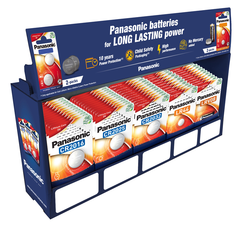 PANASONIC COIN CODIS LITHIUM ASSORTIMENT /52