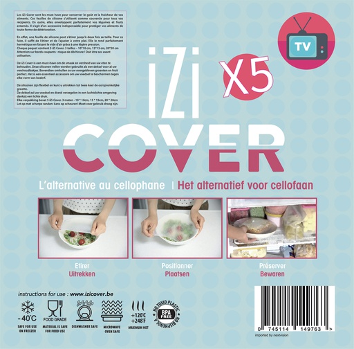 [IZI_02022] IZI COVER SET 5PCS