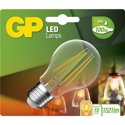 [GP_086536] AMP.LED CLASSIC FIL E27 10W - 100W