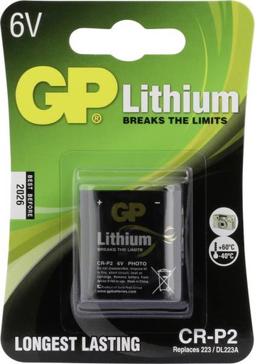 [GP_CRP2] GP LITHIUM CRP2 6V /1 