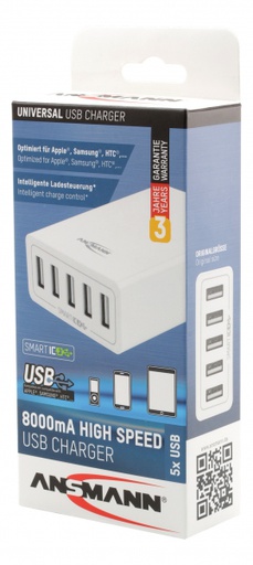 [AN_1001-0054] USB HOME CHARGER 8000MA 5XUSB