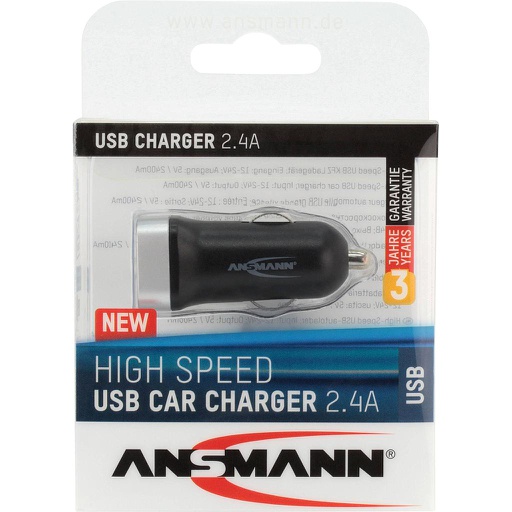 [AN_1000-0014] USB CAR CHARGER 1 POORT 2.4A**