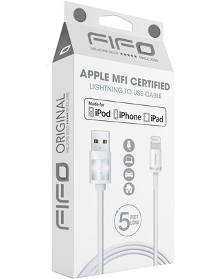 [FIFO-94246] MFI 5FT USB CABLE IPHONE7/6/5