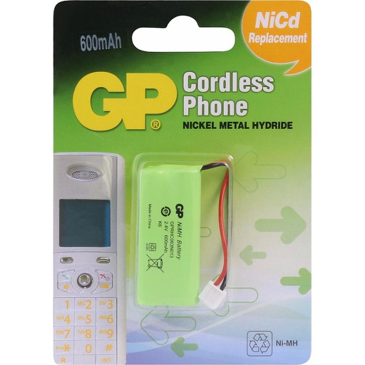 [GP_T377] T377 2.4V-600MAH NIMH PREMIER