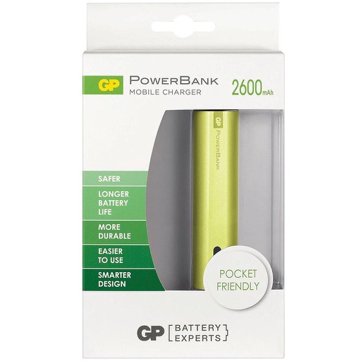 [GP_FN02M-GREEN] PORTABL POWERBANK FN02M GREEN*
