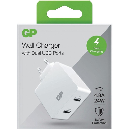 [GP_WA42] STEKKER USB GP WA42 2 X 2.4A