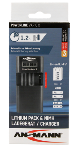 [AN_1001-0085] ANSMANN CHARGER LI-ION PACKS