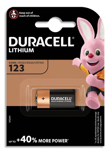 [DU_DL123] DURACELL DL123 LITHIUM 3V