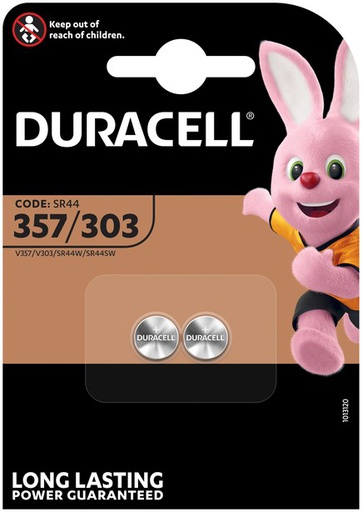 [DU_357-303-BL2] DURACELL 357-303 WATCH 1,5V /2