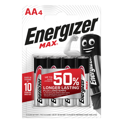 [EN_91-BL4] ENERGIZ 4-E91 MAX- LR6 AA 1.5