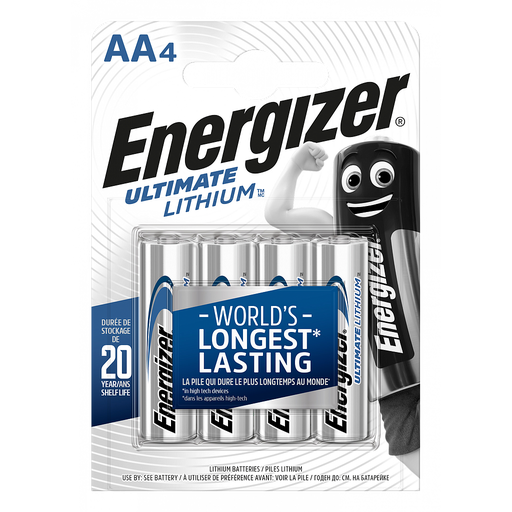 [EN_2L91-BL4] ENERGIZER 2L91 ULTIMATE LITHIUM AA/R6 1.5V /4