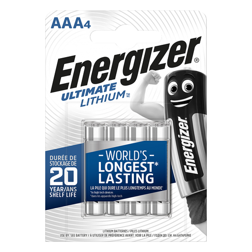 [EN_2L92-BL4] ENERGIZER 2L92 ULTIMATE LITHIUM AAA/R3 1,5V /4