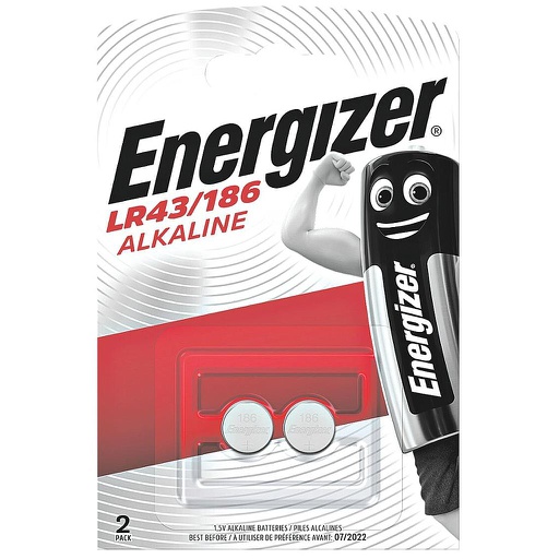 [EN_186-BL2] ENERGIZER 186 LR43 ALK 1.5V /2