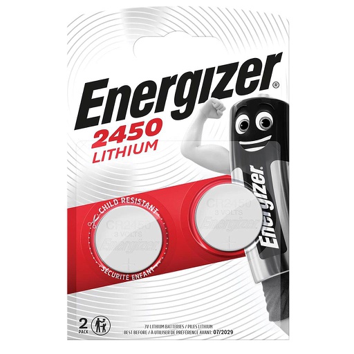 [EN_2450-BL2] ENERGIZ. CR2450 LITHIUM 3V/BL2