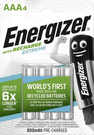 [EN_EXAAA_800-BL4] ENERGIZER AAA 800MAH EXTREME 1,5V /4