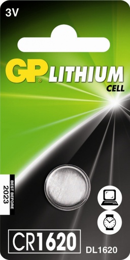 [GP_1620] GP CR1620 LITHIUM 3V