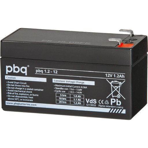[PBQ1.2_12] SEALD LEAD BAT.1.2AH12VOLT VDS
