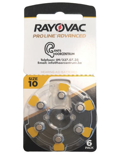 [RAY_10PA-6] RAYOVAC Proline Advanced 10 BL6