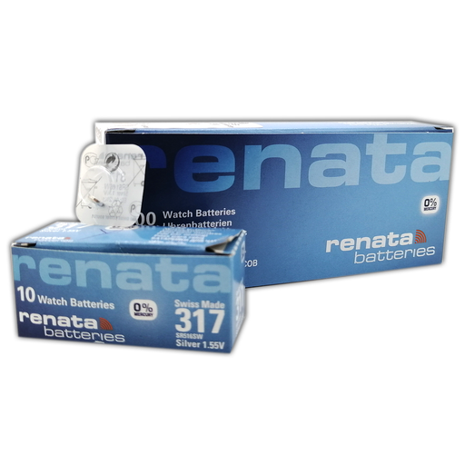 [REN_317] RENATA WATCH.BATT.317 SILV.L.D