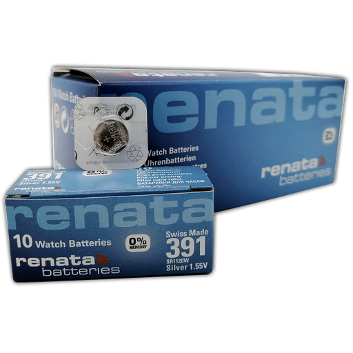 [REN_391] RENATA UURW.BATT.391-381 SILV