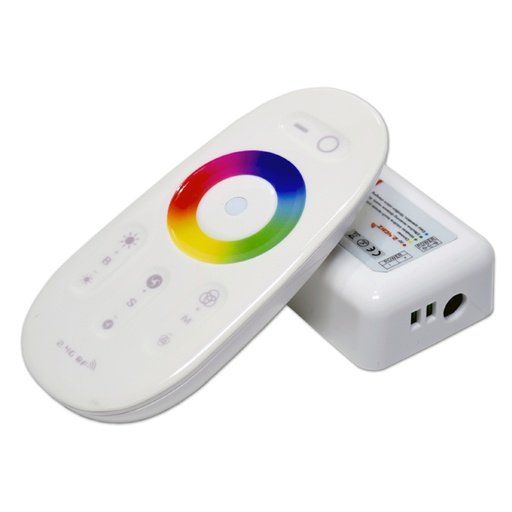 [OPT6329] REMOTE CONTROL LED STRIP RGBW MINI 12-24V  - TOUCH CONTROLLER WHITE