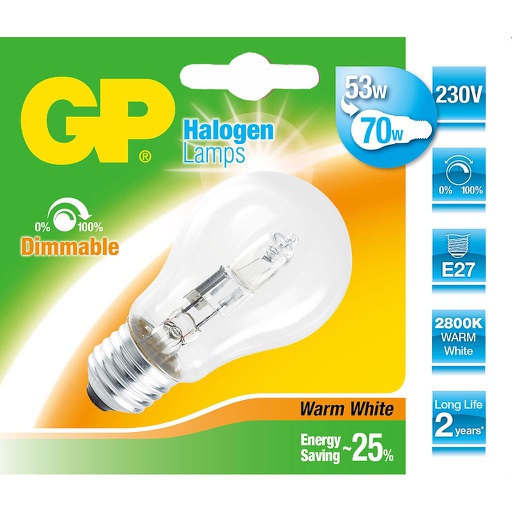 [GP_046585-HLME1] GP HALOG. CLASSIC A55 57W E27