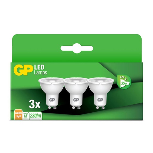 [GP_087427] AMP. LED REFLECTOR GU10 GLASS 3,7W /3