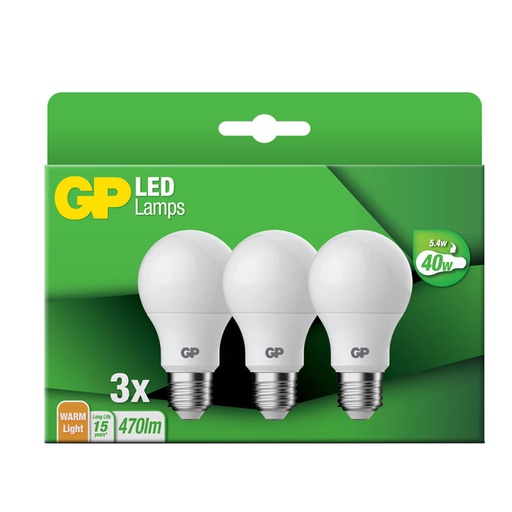 [GP_087670] AMP. LED CLASSIC E27 A60 5,4W /3