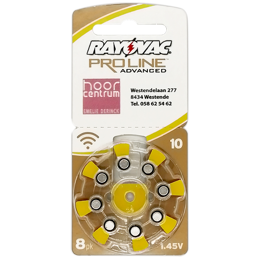 [RAY_10PRO_WESTENDE-8] RAYOVAC PILE AUDITIVE 10 PROLINE WESTENDE /8