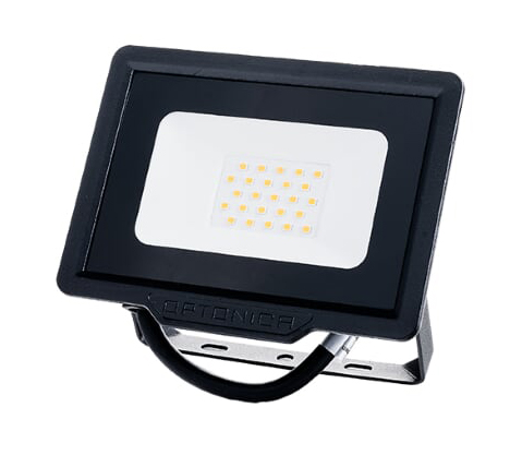 [OPT5918] LED SMD FLOODLIGHT BLACK 20W 1600LM AC220-265V 120° IP65 6000K