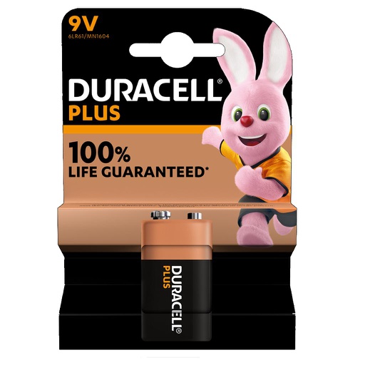 [DU_MN1604-MAINLINE] DURACELL MN1604/9V/6LR61 - PLUS 100% MAINLINE /1