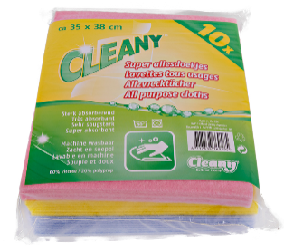 [CLEAN_03011] LAVETTES VAISSELLE 10PCS (110G 35X38CM)