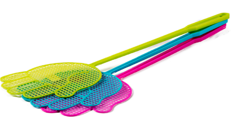 [CLEAN_16002] TAPETTE A MOUCHES COULEURS