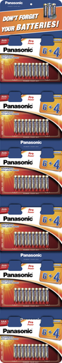 [PAN_LR03-PP-CS6X6+4] PANASONIC LR03 PROPOWER CLIPSTRIP AAA /60 (6x 6+4)