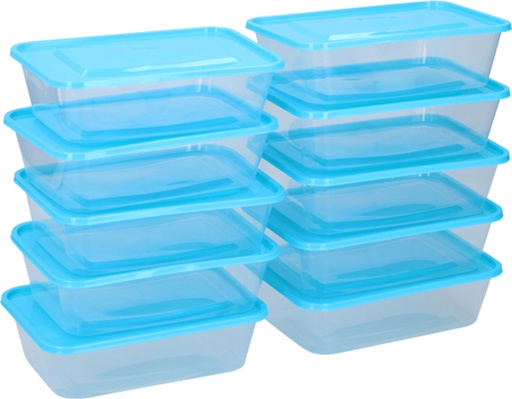 [CUISI_0012] BOITE RANGEMENT RECTANGULAIRE 20 PIECES