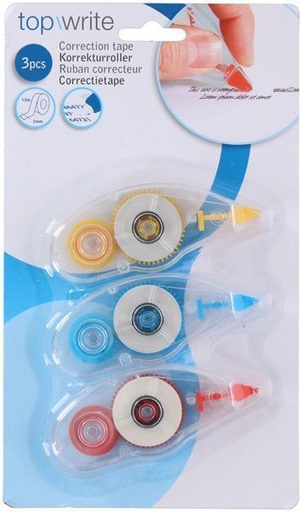 [SCOLAR_0007] CORRECTIETAPE 3 STUKS