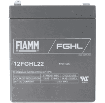 [FIAMM12FGHL22 5_12] FIAMM 12FGHL22 12V-5Ah