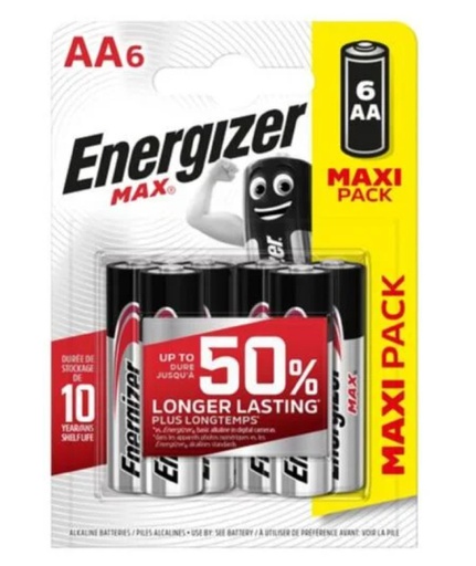 [EN_LR06-PLUS-BL6] ENERGIZER LR6 AA MAX PLUS / 6