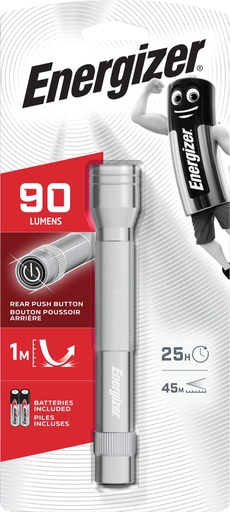 [EN_METALLED-TOCH] Energizer Metal Light LED (monochrome) Torch battery-powered 60 lm 34 g